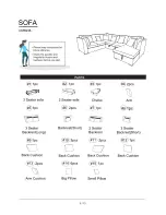 Preview for 5 page of Furniture of America Bethan CM6946 Assembly Instructions Manual