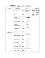 Preview for 7 page of Furniture of America Bethan CM6946 Assembly Instructions Manual