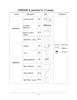 Preview for 8 page of Furniture of America Bethan CM6946 Assembly Instructions Manual