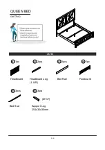 Preview for 5 page of Furniture of America Bianca CM7734Q Assembly Instructions Manual