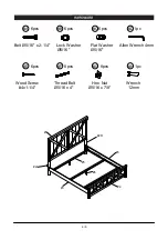 Preview for 6 page of Furniture of America Bianca CM7734Q Assembly Instructions Manual