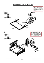 Preview for 8 page of Furniture of America Bianca CM7734Q Assembly Instructions Manual