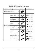 Preview for 6 page of Furniture of America Bonneville CM3824PT Assembly Instructions Manual