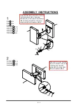 Preview for 8 page of Furniture of America Bonneville CM3824PT Assembly Instructions Manual