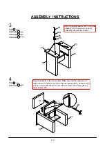 Preview for 9 page of Furniture of America Bonneville CM3824PT Assembly Instructions Manual