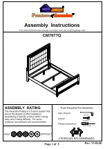 Furniture of America Brachium CM7977Q Assembly Instructions Manual preview