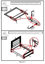 Preview for 4 page of Furniture of America Brachium CM7977Q Assembly Instructions Manual