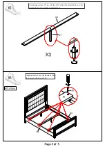 Preview for 5 page of Furniture of America Brachium CM7977Q Assembly Instructions Manual