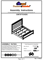 Preview for 6 page of Furniture of America Brachium CM7977Q Assembly Instructions Manual