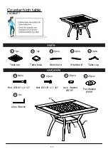 Preview for 5 page of Furniture of America Brent CM3984PT Assembly Instructions Manual