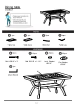 Preview for 5 page of Furniture of America Brent CM3984T Assembly Instructions Manual