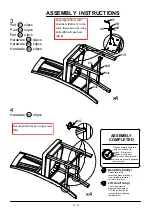 Preview for 9 page of Furniture of America Bridgette CM3325PT-5PK Assembly Instructions Manual