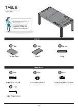 Preview for 5 page of Furniture of America Brinley CM3790T Assembly Instructions Manual