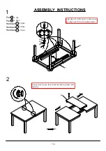 Preview for 7 page of Furniture of America Brinley CM3790T Assembly Instructions Manual