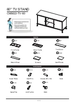 Preview for 5 page of Furniture of America Broadland CM5822-TV-60 Assembly Instructions Manual