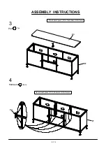 Preview for 8 page of Furniture of America Broadland CM5822-TV-60 Assembly Instructions Manual