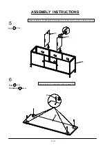 Preview for 9 page of Furniture of America Broadland CM5822-TV-60 Assembly Instructions Manual