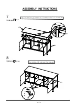 Preview for 10 page of Furniture of America Broadland CM5822-TV-60 Assembly Instructions Manual