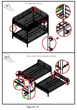 Preview for 9 page of Furniture of America Brocket CM-BK1035F Assembly Instructions Manual