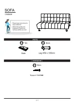 Preview for 5 page of Furniture of America Bulle CM2669 Assembly Instructions Manual