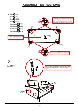 Preview for 7 page of Furniture of America Burgos CM2344 Assembly Instructions Manual