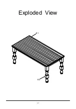 Preview for 6 page of Furniture of America Calabria FOA3908PT Assembly Instructions Manual