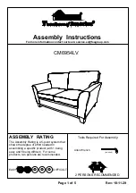 Preview for 1 page of Furniture of America Caldicot CM6954LV Assembly Instructions