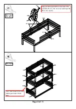 Preview for 8 page of Furniture of America California CM-BK589 Assembly Instructions Manual