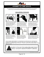 Preview for 2 page of Furniture of America California CM-BK600CH Assembly Instructions Manual