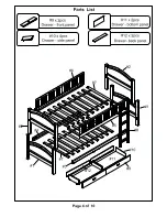 Preview for 4 page of Furniture of America California CM-BK600CH Assembly Instructions Manual