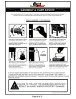 Preview for 2 page of Furniture of America California CM7558CK Assembly Instructions Manual