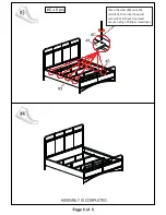 Preview for 10 page of Furniture of America California CM7558CK Assembly Instructions Manual