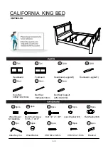 Preview for 5 page of Furniture of America CALIFORNIA CM7966-CK Assembly Instructions Manual