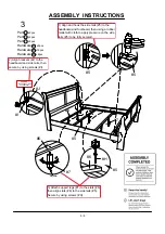 Preview for 8 page of Furniture of America CALIFORNIA CM7966-CK Assembly Instructions Manual