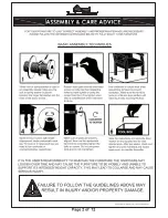 Preview for 2 page of Furniture of America California CMBK588TEX Assembly Instructions Manual