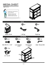 Preview for 5 page of Furniture of America Calliope CM7751TV Assembly Instructions Manual