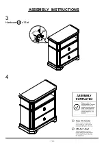 Preview for 7 page of Furniture of America Calliope CM7751TV Assembly Instructions Manual