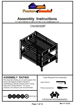 Furniture of America Cameron CM-BK929F Assembly Instructions Manual preview