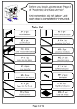 Preview for 3 page of Furniture of America Cameron CM-BK929F Assembly Instructions Manual