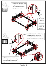 Preview for 6 page of Furniture of America Cameron CM-BK929F Assembly Instructions Manual