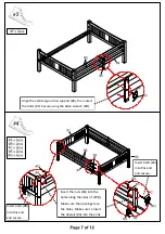 Preview for 7 page of Furniture of America Cameron CM-BK929F Assembly Instructions Manual