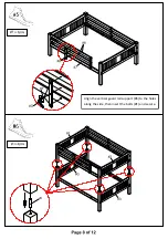 Preview for 8 page of Furniture of America Cameron CM-BK929F Assembly Instructions Manual