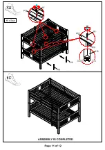 Preview for 11 page of Furniture of America Cameron CM-BK929F Assembly Instructions Manual