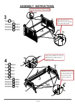 Preview for 9 page of Furniture of America Canberra CM-BK605 Assembly Instructions Manual