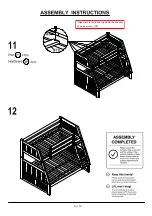 Preview for 13 page of Furniture of America Canberra CM-BK605 Assembly Instructions Manual