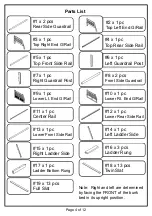 Preview for 4 page of Furniture of America Canberra CM-BK607 Assembly Instructions Manual