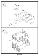 Preview for 9 page of Furniture of America Canberra CM-BK607 Assembly Instructions Manual