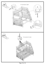 Preview for 10 page of Furniture of America Canberra CM-BK607 Assembly Instructions Manual