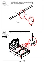 Предварительный просмотр 5 страницы Furniture of America Capella CM7442CK Assembly Instructions Manual