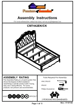 Предварительный просмотр 6 страницы Furniture of America Capella CM7442CK Assembly Instructions Manual